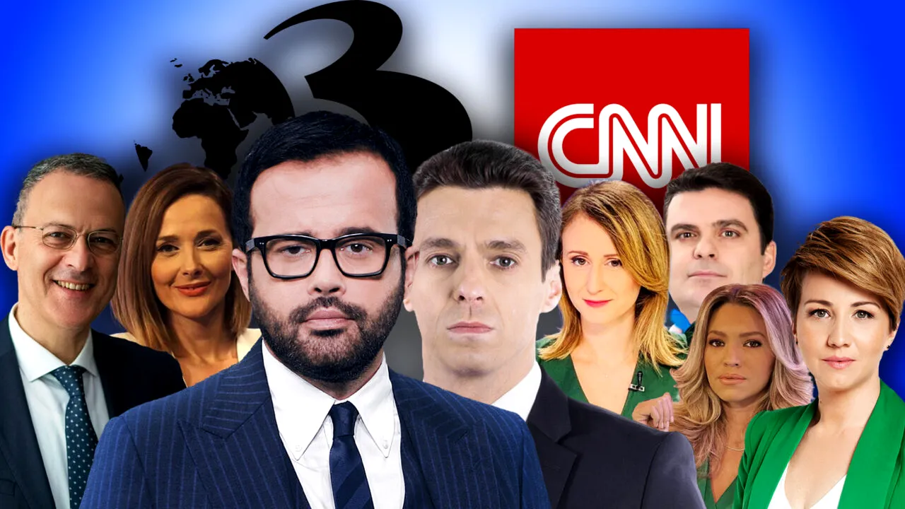 Schimbări majore în grila Antena3 CNN. Jurnaliști cunoscuți dispar definitiv de pe ecran, alții sunt mutați în weekend. Cum va arăta noua grilă a televiziunii de știri