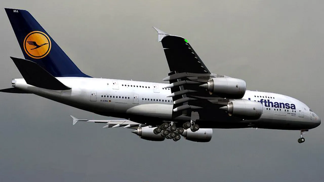 Haos la bordul unei aeronave Lufthansa care se pregătea să aterizeze într-o țară vecină cu România