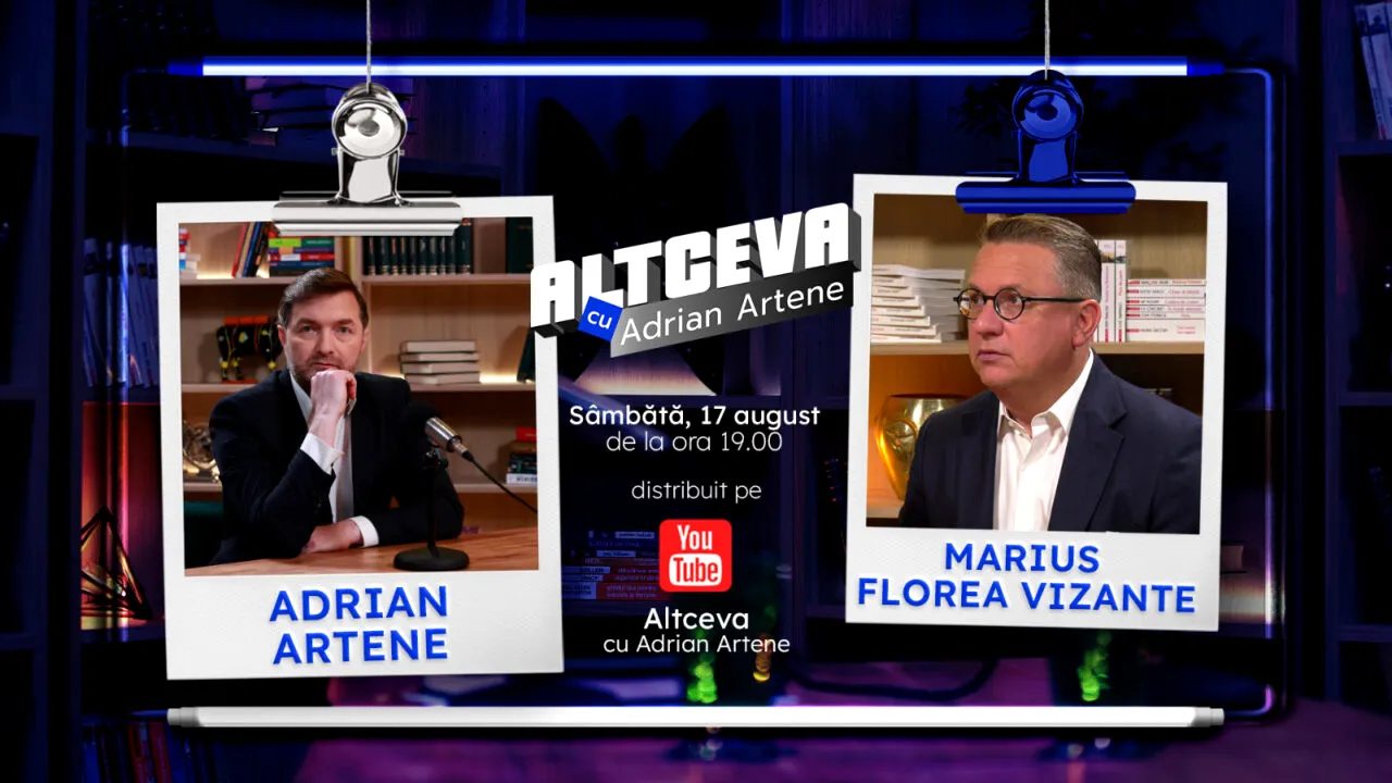Marius Florea Vizante, despre cum să trăiește o VIAȚĂ cu și din UMOR, în EXCLUSIVITATE,  la Altceva cu Adrian Artene