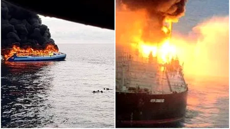 FERIBOT de pasageri, cuprins de flăcări în Filipine. 12 persoane au murit - VIDEO