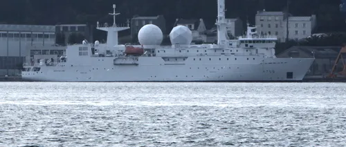 O navă militară franceză a intrat, miercuri, în Marea Neagră