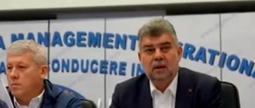 Premierul Marcel Ciolacu: ,,Rămânem în ALERTĂ și în următoarele ore, astfel încât să ne asigurăm că nu vor exista niciun fel de probleme