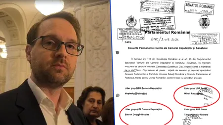 Confruntat de Gândul cu faptul că USR s-a asociat cu AUR în 2021 să dărâme Guvernul Cîțu, Dominic Fritz acuză o pierdere de memorie. Vezi cum a scăldat-o șeful USR