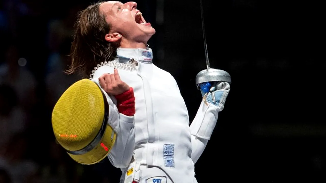 Prima veste bună de la JO 2016: Ana-Maria Popescu s-a calificat în optimi la spadă