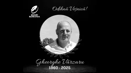 Fostul internațional Gheorghe Vărzaru a MURIT, la vârsta de 64 de ani. De-a lungul carierei sale, a adunat 30 de selecții pentru naționala de rugby