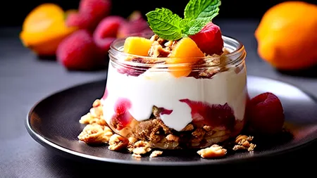 DESERTUL perfect pentru zilele de vară: Este rapid, răcoros și are puține calorii!