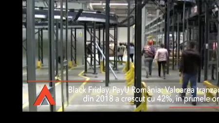 BLACK FRIDAY. PayU România: Valoarea tranzacțiilor din 2018 a crescut cu 42% în primele ore