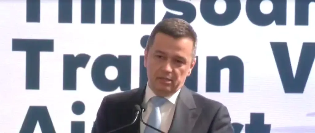 Sorin Grindeanu, la inaugurarea aerogării SCHENGEN de la Timișoara: 3 milioane de pasageri vor beneficia de acest TERMINAL