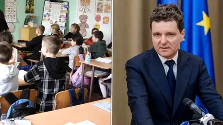 Nicușor Dan le-a testat cunoștințele copiilor de la școala pe care a vizitat-o în debutul anului școlar. Cu ce problemă de matematică i-a provocat