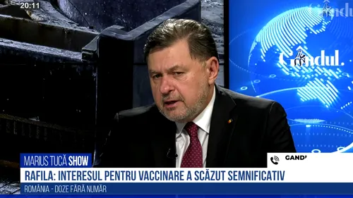 VIDEO  Alexandru Rafila, ministrul Sănătății: „S-a ajuns în situația în care față de tulpina Omicron protecția s-a apropiat de zero. Luăm niște vaccinuri, nu le utilizăm și le și plătim