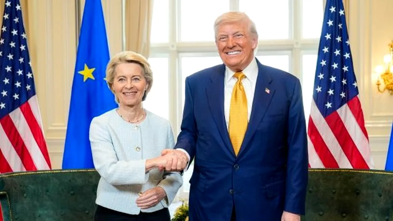 Deal! UE și SUA au bătut palma. 15% pentru produsele UE importate în Statele Unite