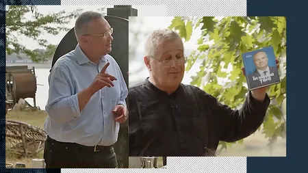 Nicolae CIUCĂ își arată CARTEA, cu coperți cu tot / Mircea Dinescu: Este nemaipomenită