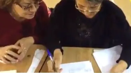 ALEGERI PREZIDENȚIALE 2014. Incident la secția de votare nr. 56 din sectorul 1. O alegătoare: „M-au găsit pe listă, doar că eram încercuită și în dreptul meu era o semnătură