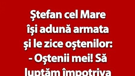 BANC | Bulă și Ștefan cel Mare