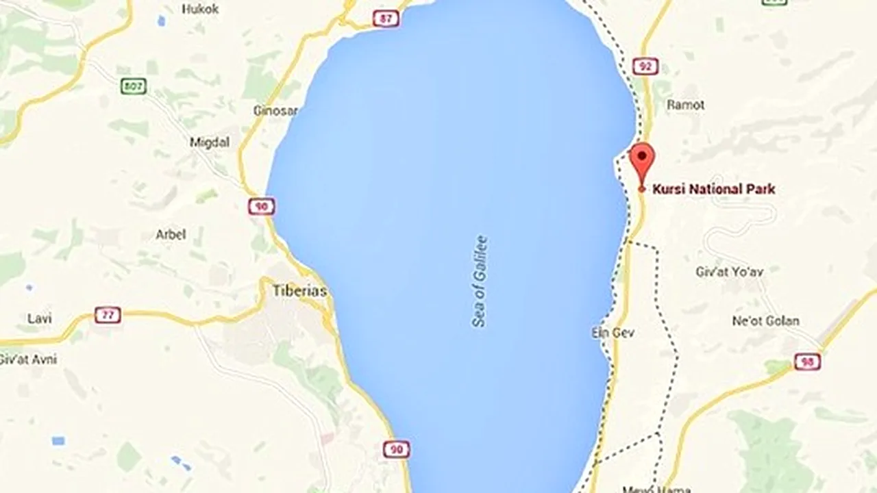 A fost găsit locul unde Iisus ar fi înfăptuit unul dintre miracolele din Biblie: ''Este un fenomen foarte rar''