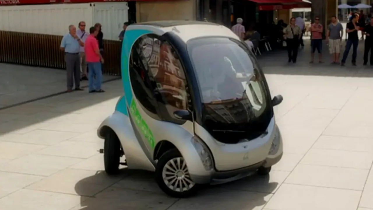 Mică, electrică și pliabilă: faceți cunoștință cu Hiriko 