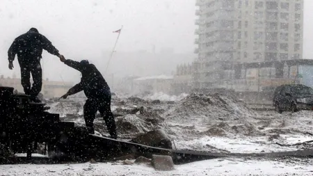 FURTUNĂ DE ZĂPADĂ la New York, după uraganul Sandy