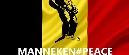 ''Manneken #Peace'', răspunsul internetului după atentatele din Bruxelles. GALERIE FOTO