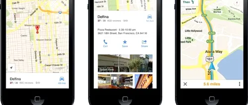 Google a lansat o nouă aplicație de hărți pentru iPhone și iPad