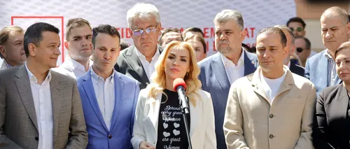 Gabriela Firea, susținută de LIDERII PSD la depunerea candidaturii. Robert Negoiță: ”Urmează o perioadă pe cât de importantă, pe atât de complicată”