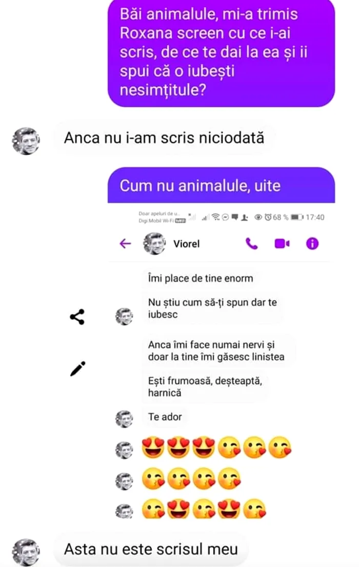 Bancul de marți | „Mi-a trimis Roxana screen, de ce te dai la ea?”