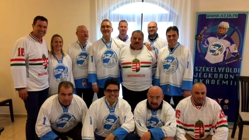 Ministrul Tanczos Barna, fotografie controversată! S-a îmbrăcat în tricoul naționalei maghiare de hochei pe gheață