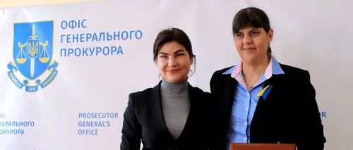Laura Codruța Kovesi, vizită la Kiev. Ce a discutat cu procurorul general al Ucrainei