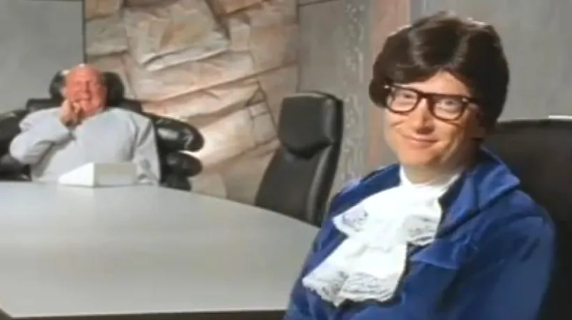 Bill Gates, episodul Austin Powers vs. Dr. Evil. VIDEO