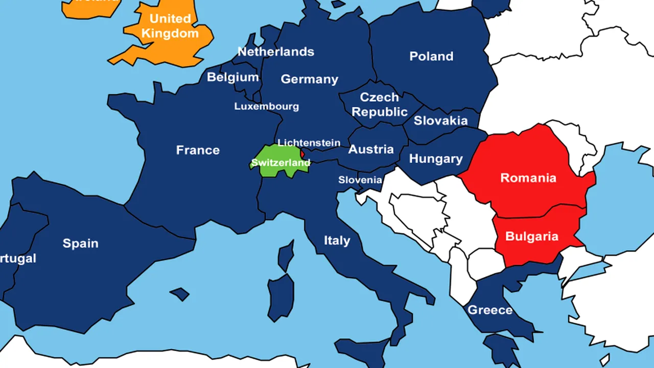 Președinția UE: Discuția privind aderarea României la Schengen a fost amânată, Bucureștiul a cerut timp