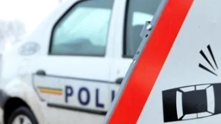 O cisternă încărcată cu 25 de tone de kerosen, răsturnată pe DN1, în județul Brașov