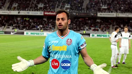 CFR CLUJ CAMPIOANĂ. Un suporter al U Cluj a încercat să-l lovească pe Beto