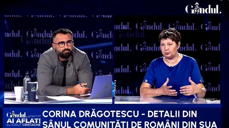Corina Drăgotescu, dezvăluiri despre comunitatea de români din America: Statul își bate joc de ei/Sunt tratați ca spioni/Decretele lui Ceaușescu sunt în vigoare