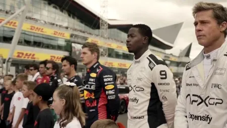 Primele imagini cu Brad Pitt în costum de PILOT. Actorul revine pe marele ecran într-un FILM despre Formula 1
