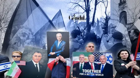 Iranienii din România au protestat la Ambasada Iranului din București