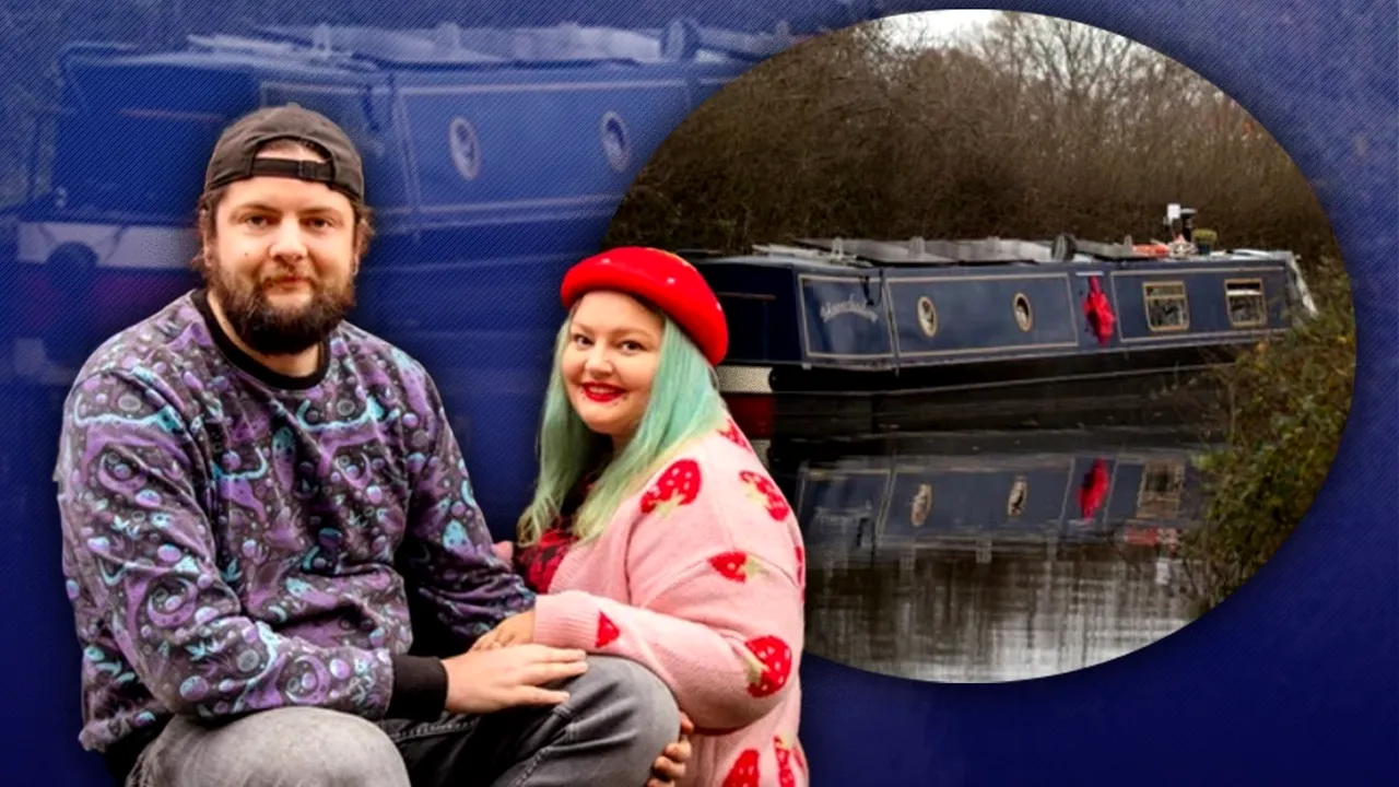 Pentru că s-au săturat de chiria prea scumpă, doi britanici s-au mutat pe o barcă. Care este povestea lor