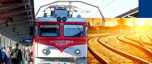 Un TREN cu 100 de călători a lovit o mașină pe calea ferată, în Prahova