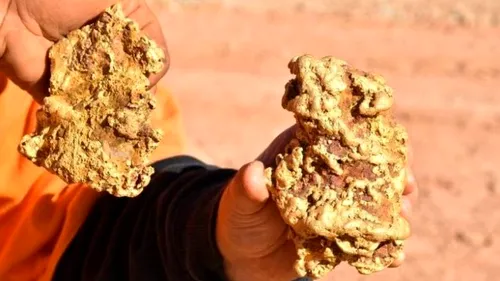 Doi căutători de aur din Australia au găsit două pepite de aproape 4 kilograme! Ce sumă ar putea să obțină pe ele
