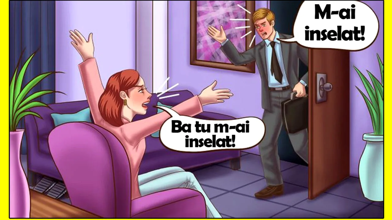 TEST de inteligență pentru genii | Cine a înșelat: soțul sau nevasta?