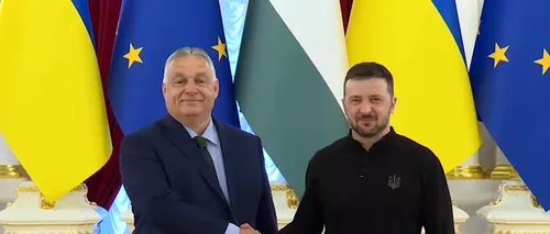 UPDATE | FT: Viktor <i class='ep-highlight'>Orbán</i> se întâlnește cu Volodimir Zelenski, la Kiev / <i class='ep-highlight'>Orbán</i> pune pe masa lui Zelenski situația comunității maghiare
