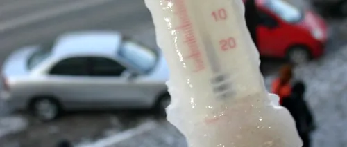 Cea mai scăzută temperatură din această iarnă: -13 grade Celsius la Miercurea Ciuc