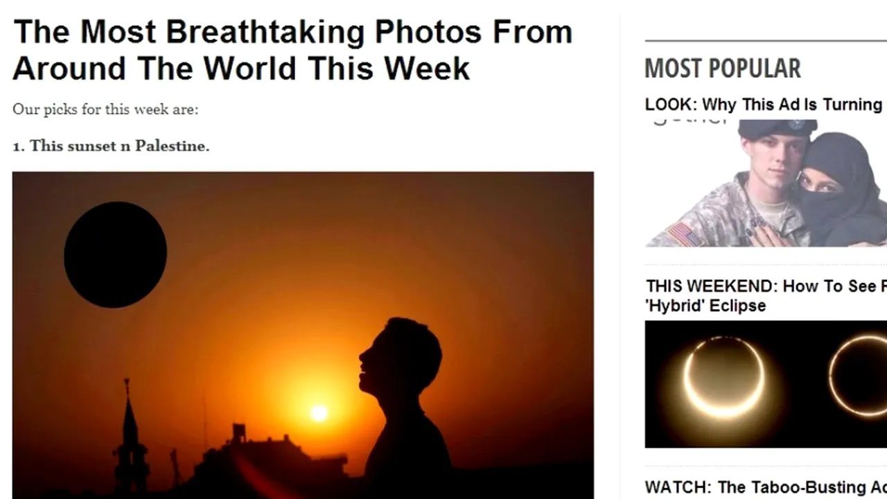 GALERIE FOTO: Săptămâna în imagini