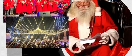 VIDEO | Magia sărbătorilor te așteaptă la Ambasada lui Moș Crăciun / Ce artiști te colindă anul acesta