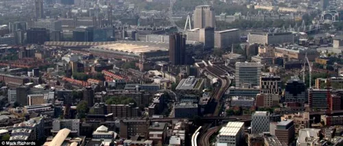 Cum se vede Londra de pe cea mai înaltă clădire din Europa