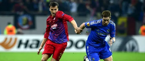 STEAUA - CHELSEA 1-0. Chiricheș: A fost greu, ne-am dat până la ultima fărâmă de energie aici