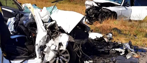 FOTO | Două persoane au murit și alte două au fost rănite, după impactul a două mașini pe un drum din Ialomița. Una dintre victimele decedate era o tânără celebră