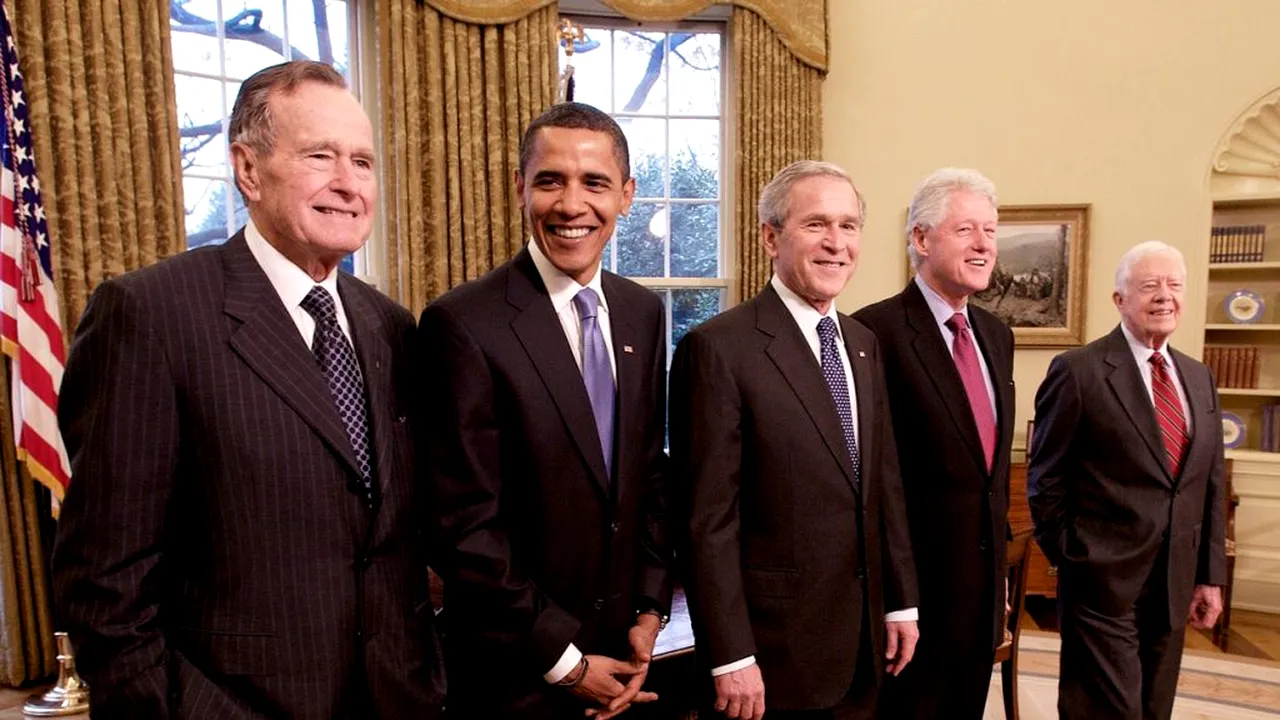 Foștii președinți ai SUA, Barack Obama, George W. Bush și Bill Clinton, vor să se vaccineze împotriva COVID-19 în direct!