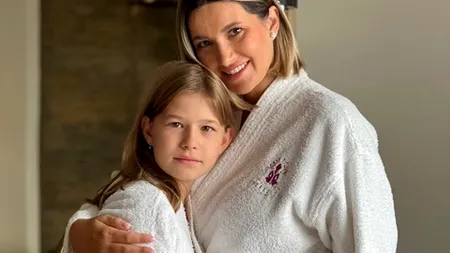 Început de an școlar la SPA pentru Ela Crăciun și fiica sa, Alesia
