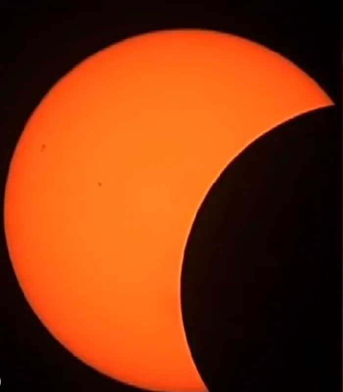 Eclipsa totală de Soare din România. Sursa Foto: Antena 3 CNN 