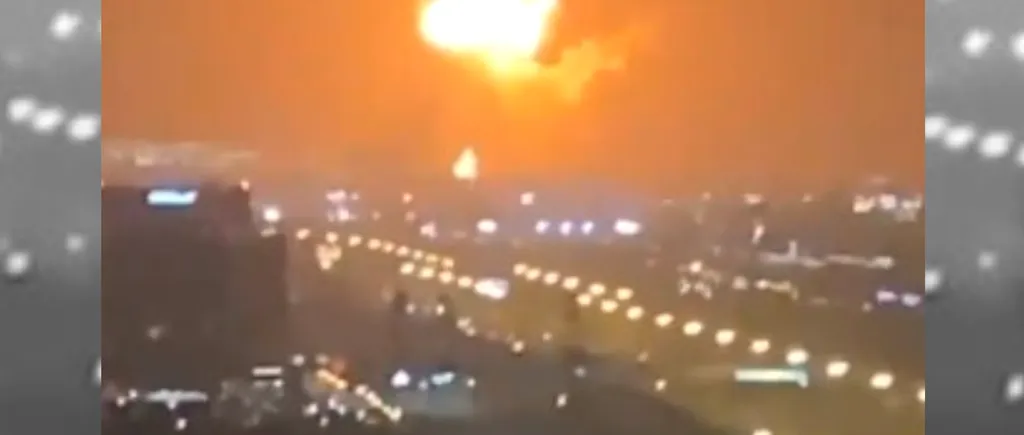 VIDEO | Explozie violentă în principalul port din Dubai, urmată de un incendiu