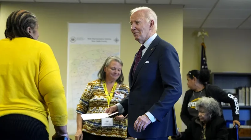 Joe Biden a votat anticipat pentru Kamala Harris: „Am VOTAT! Cred că vom reuși. Kamala are multe de făcut”